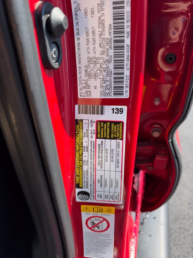 Used 2019 Red Toyota TRD Sport image 25