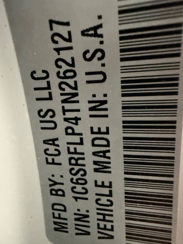New 2026 Bright White Clear-Coat Exterior Paint RAM Rebel image 24