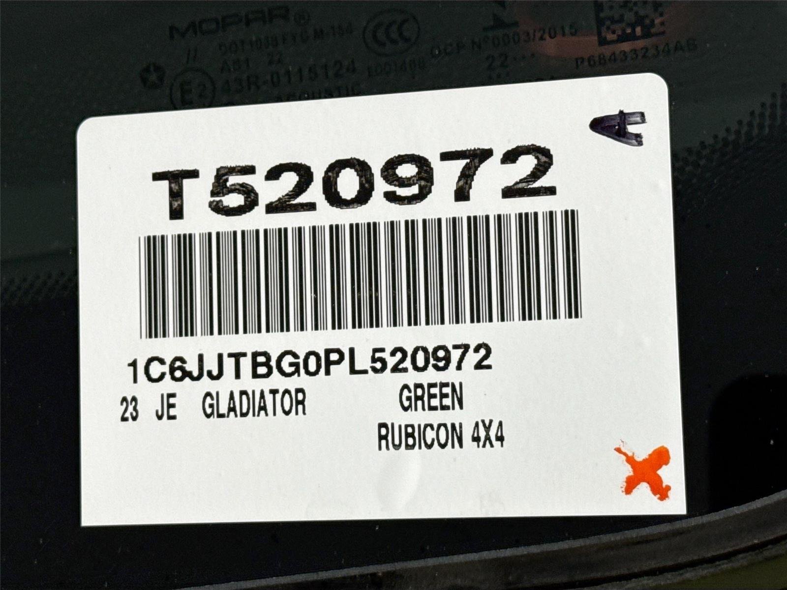 Used 2023 Sarge Green Clearcoat Jeep Rubicon image 44