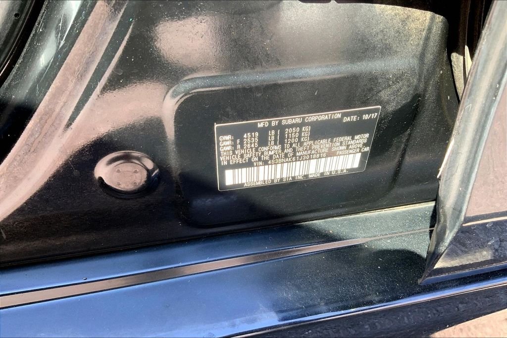 Used 2018 Black Subaru 2.5i image 19