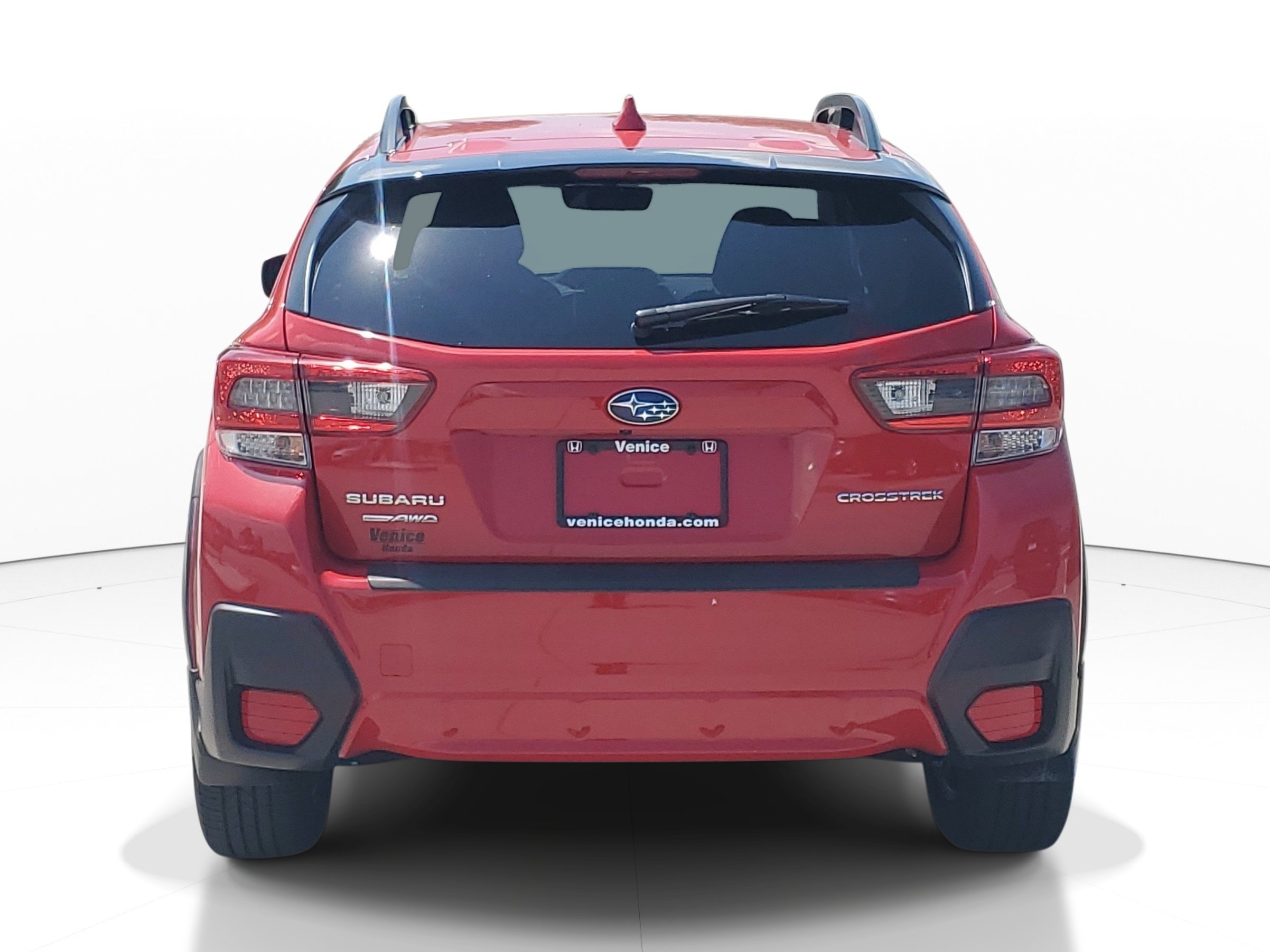 Used 2021 Pure Red Subaru Premium image 4