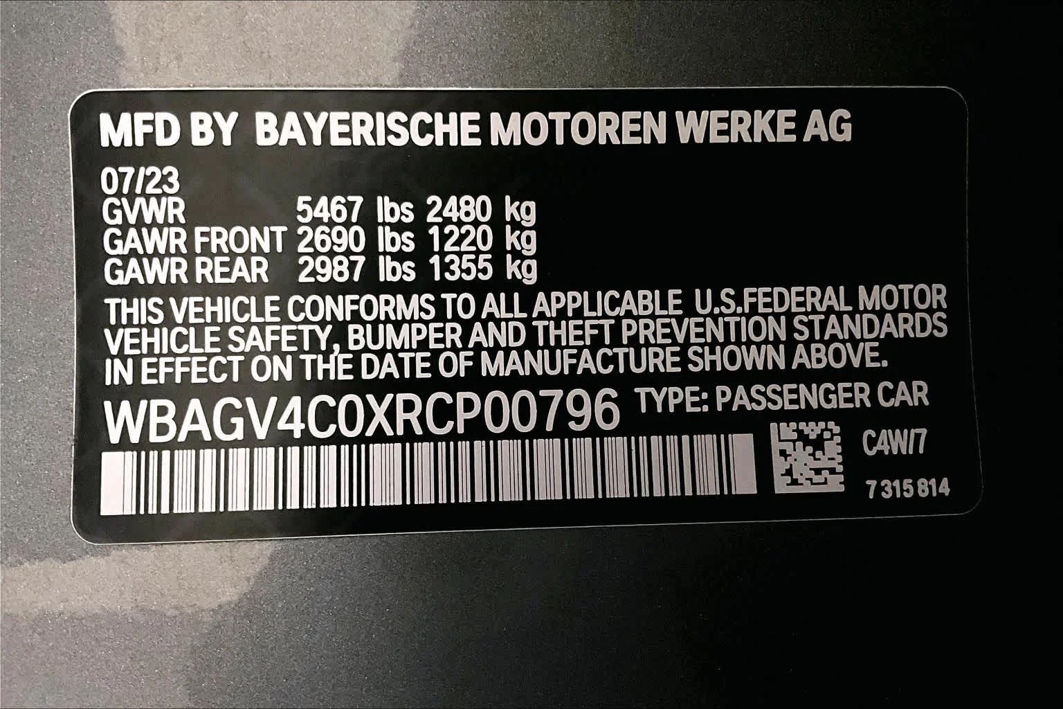 Certified Used 2024 Skyscraper Grey Metallic BMW 840i image 33