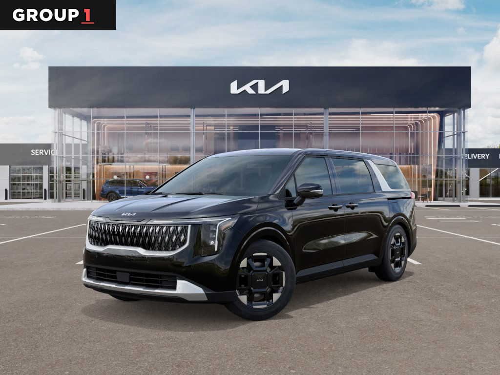 Aurora Black Pearl 2026 Kia Carnival EX FWD Minivan Front-Wheel Drive