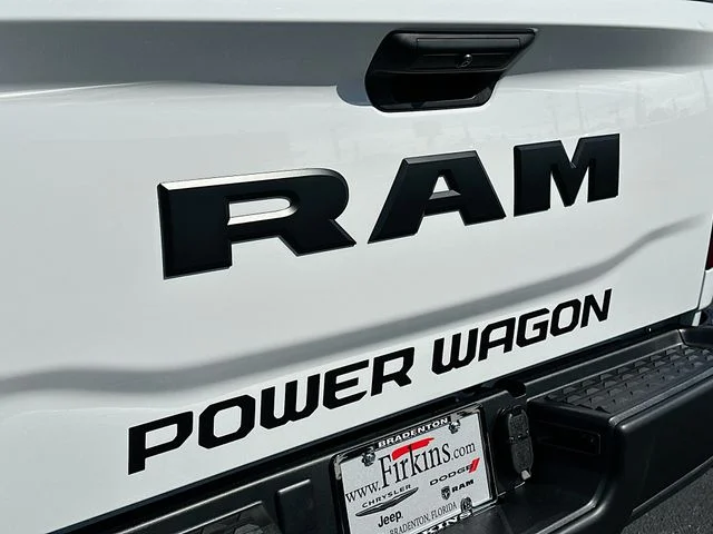 New 2026 Bright White Clear-Coat Exterior Paint RAM Power Wagon image 19