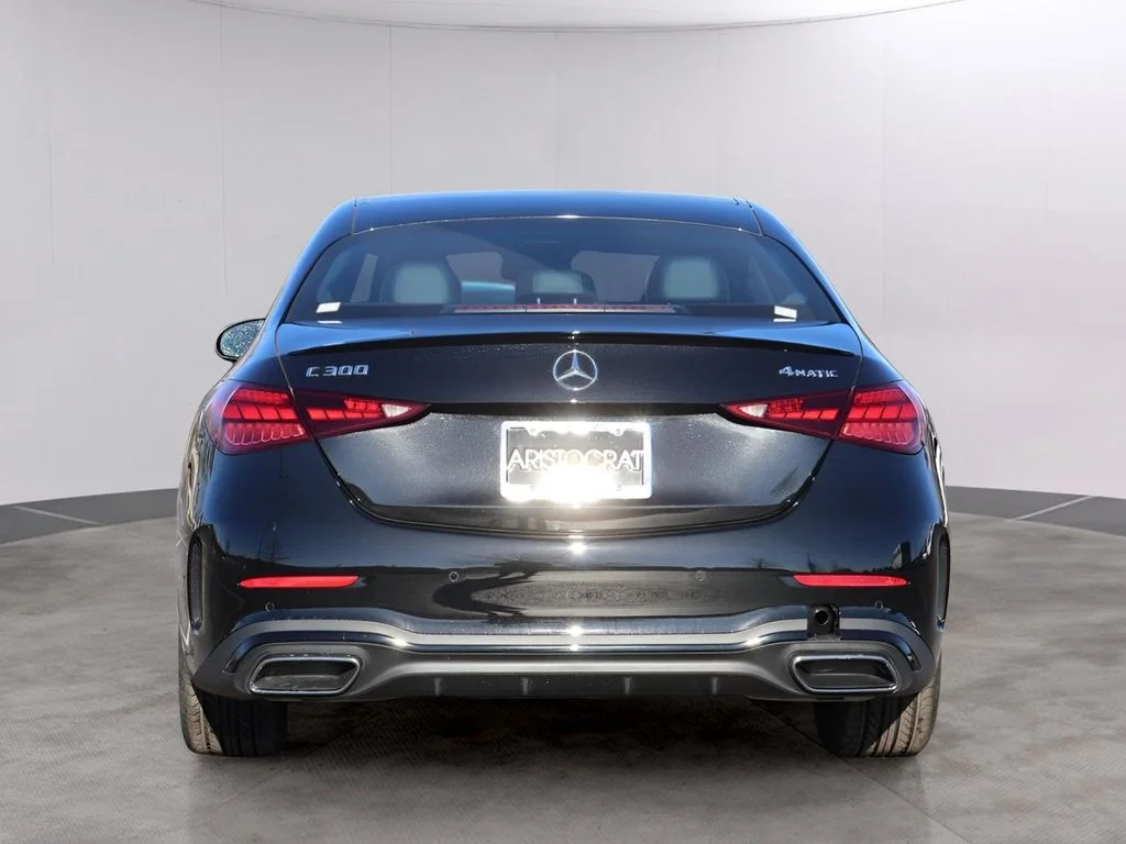 Certified Used 2026 Obsidian Black Metallic Mercedes-Benz C 300 image 6