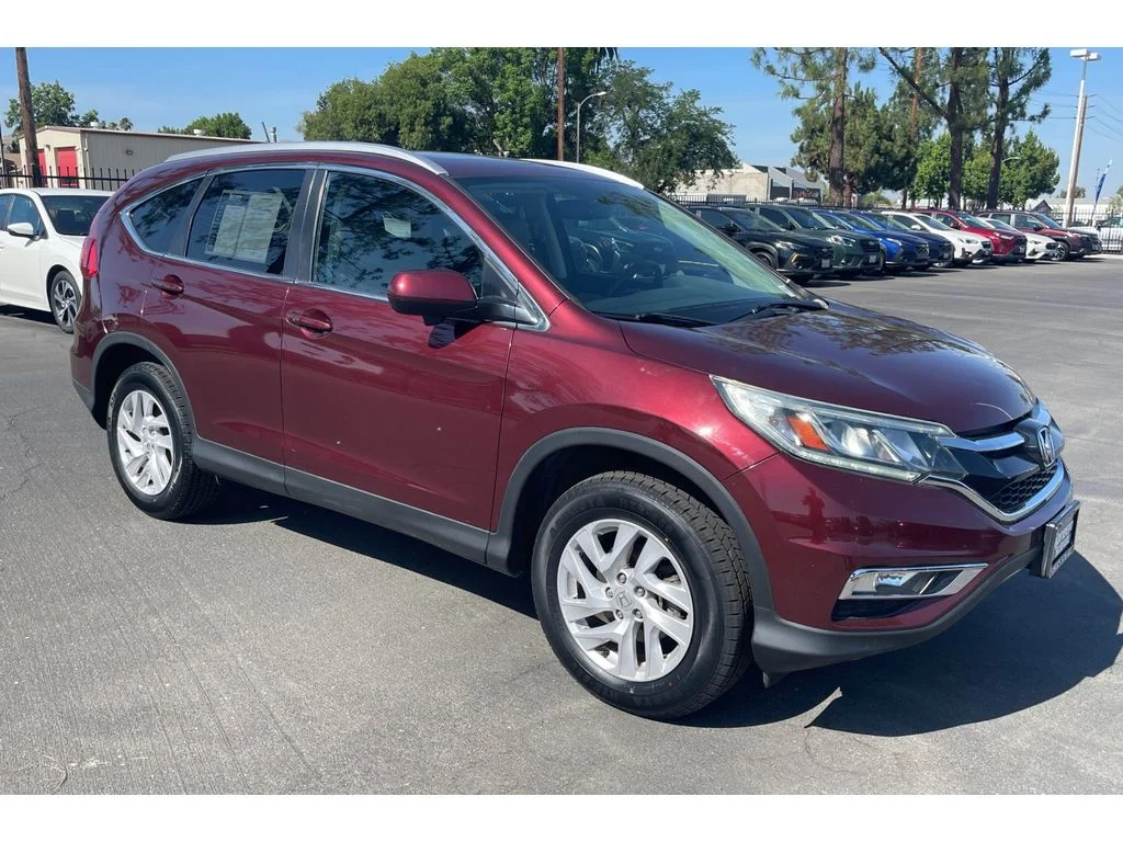 Used 2015 Basque Red Pearl II Honda EX-L image 8