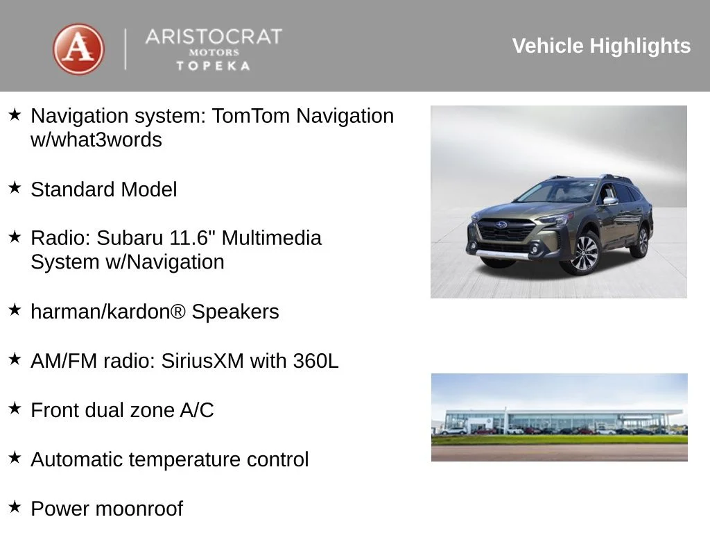 Used 2025 Green Subaru Touring XT image 2