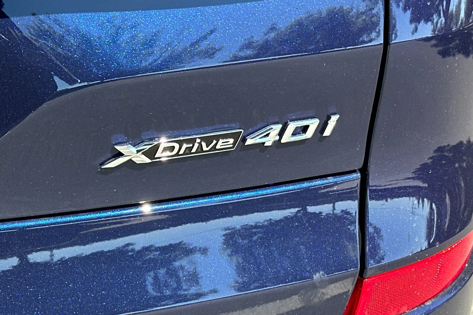 New 2026 Tanzanite Blue II Metallic BMW xDrive40i image 6