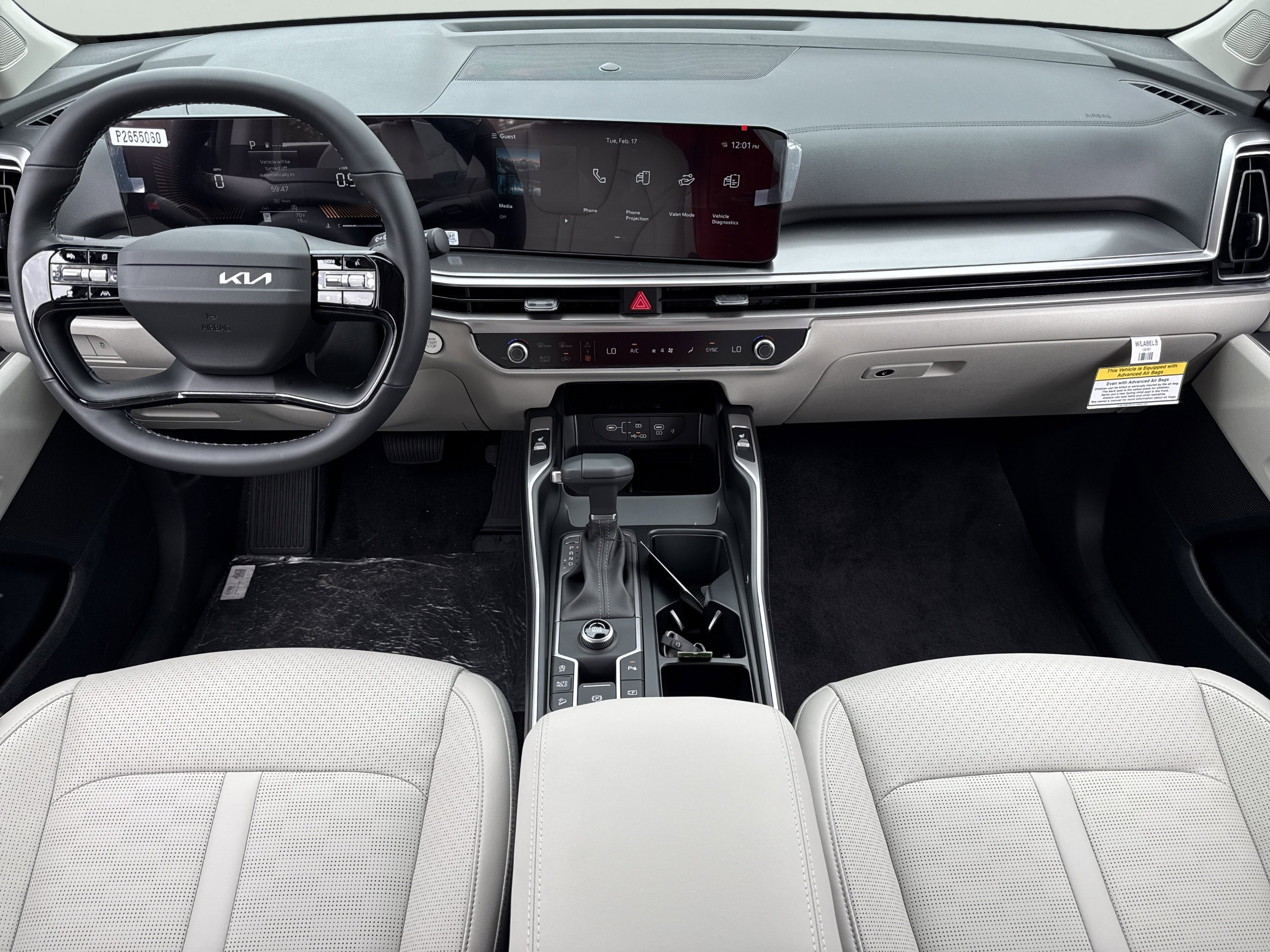 New 2026 Glacial White Pearl Kia S image 5