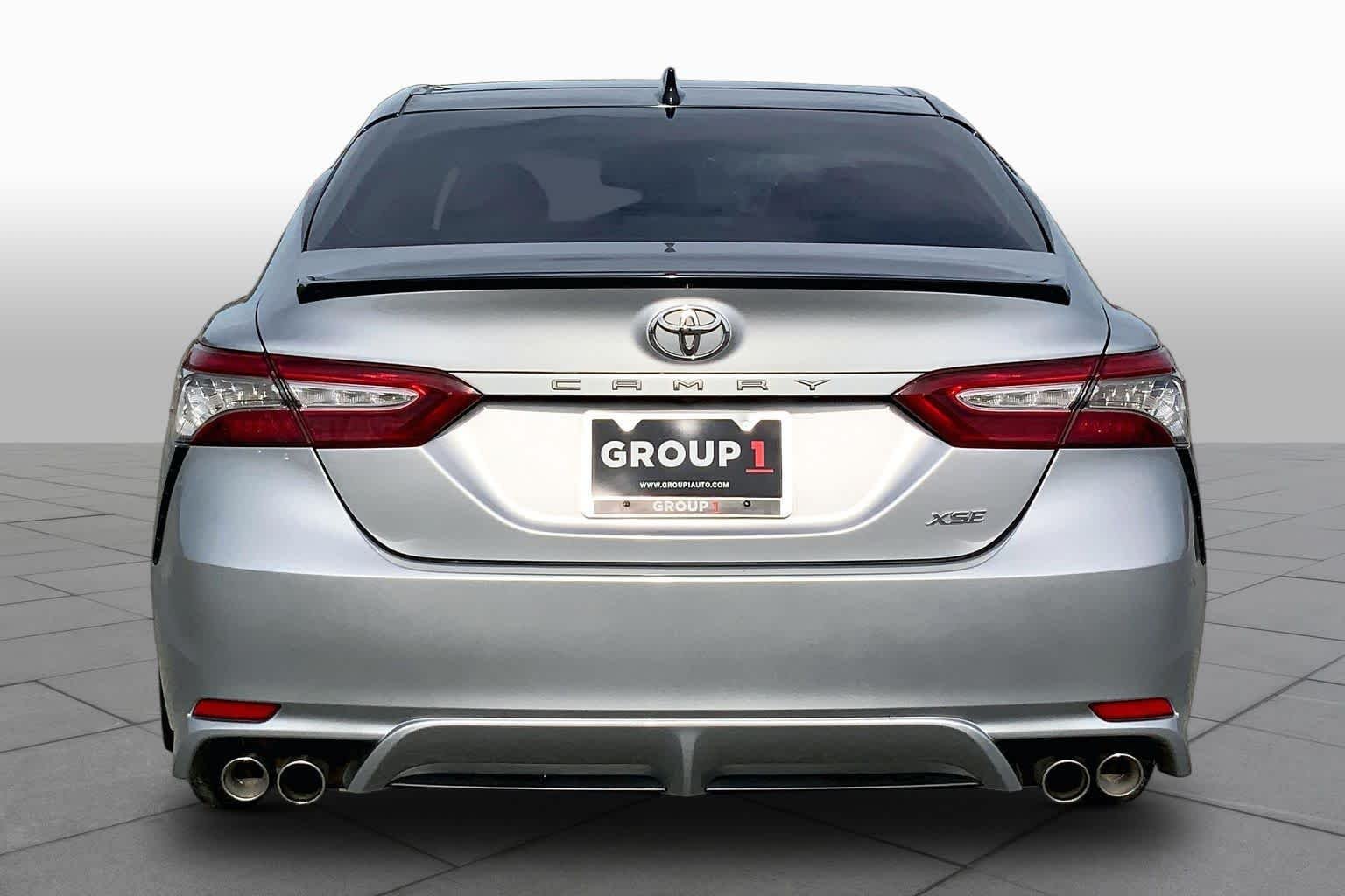 Used 2019 Celestial Silver/Midnight Black Metallic Toyota XSE image 5