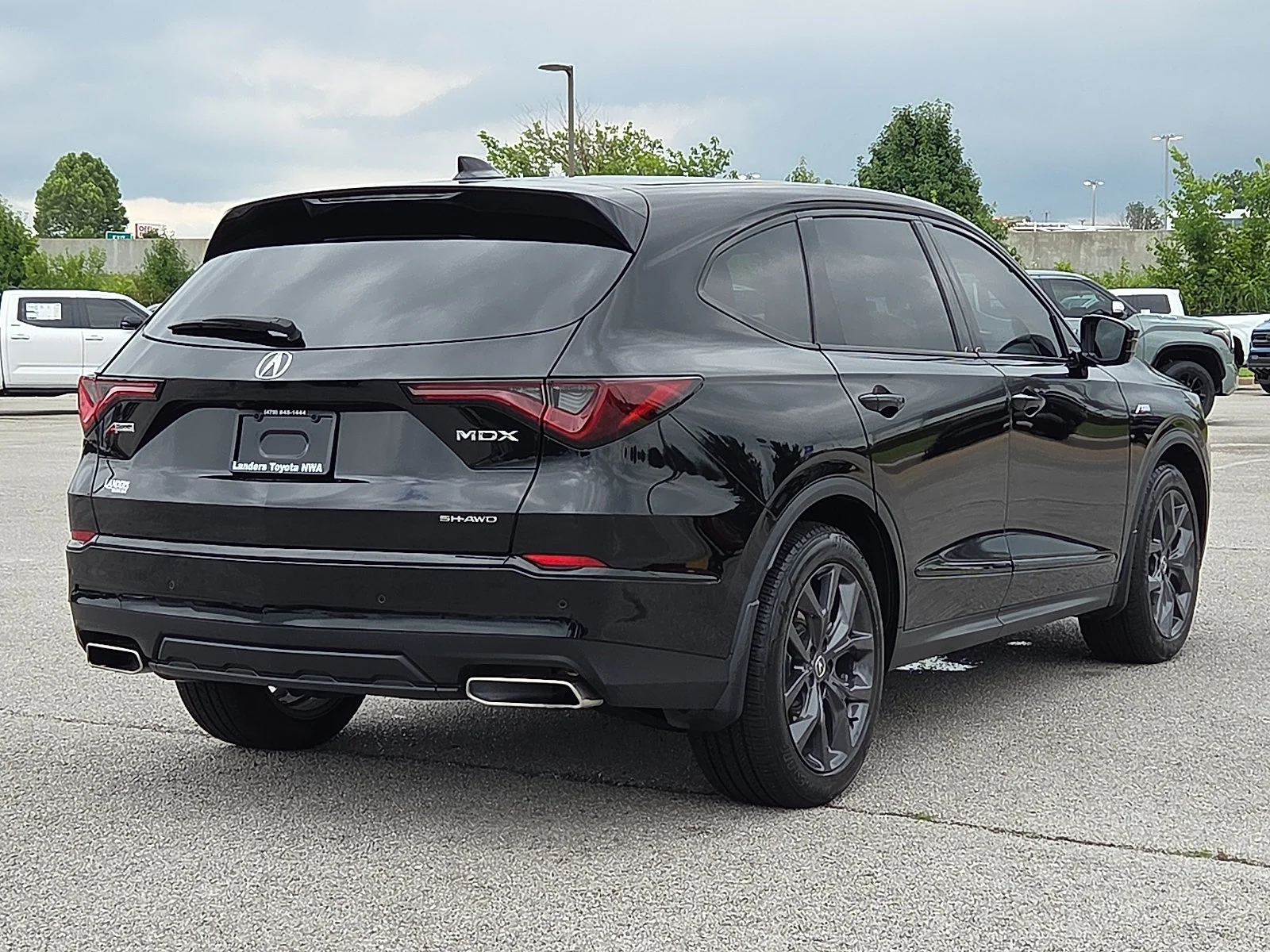 Used 2024 Majestic Black Pearl Acura w/A-Spec Package image 5
