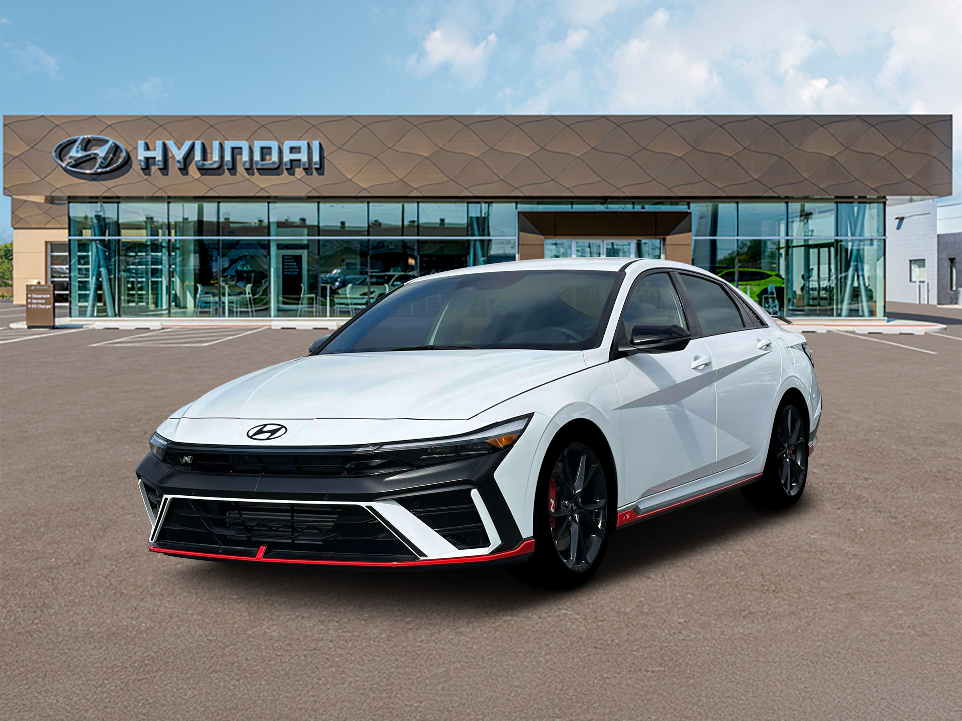 New 2026 White Hyundai Base image 1