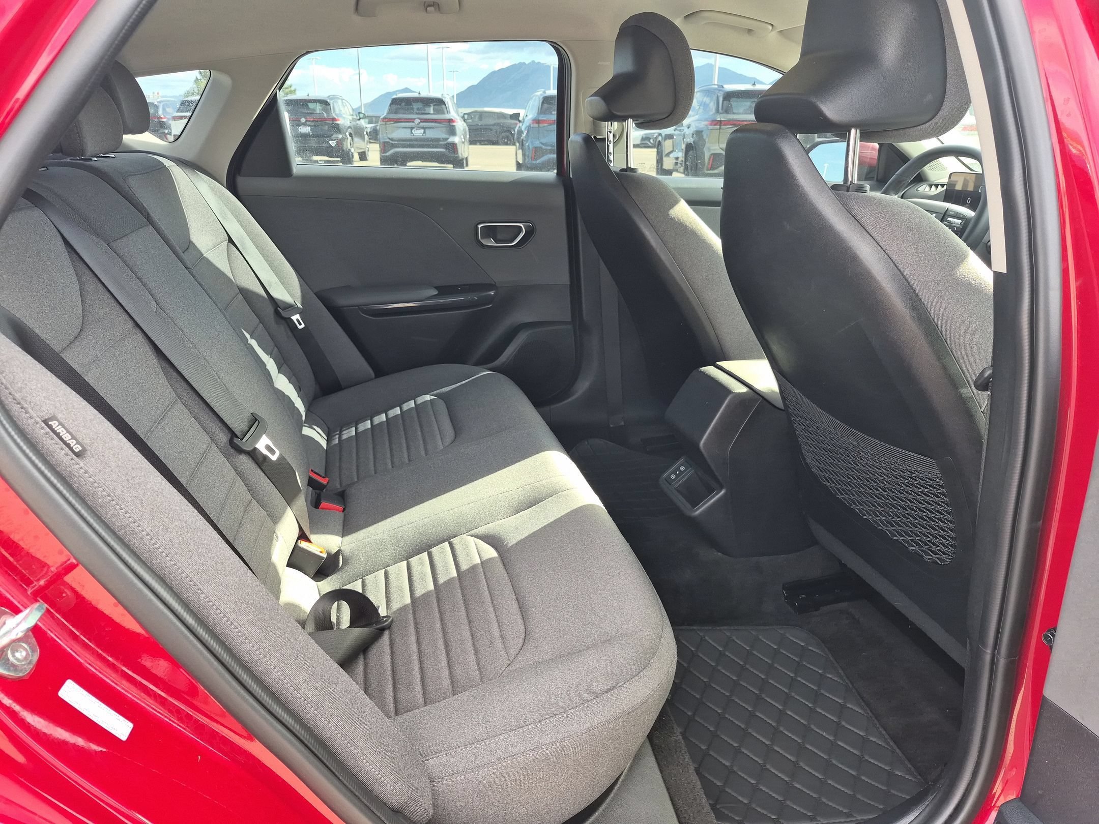 Used 2025 Currant Red Kia EX image 29