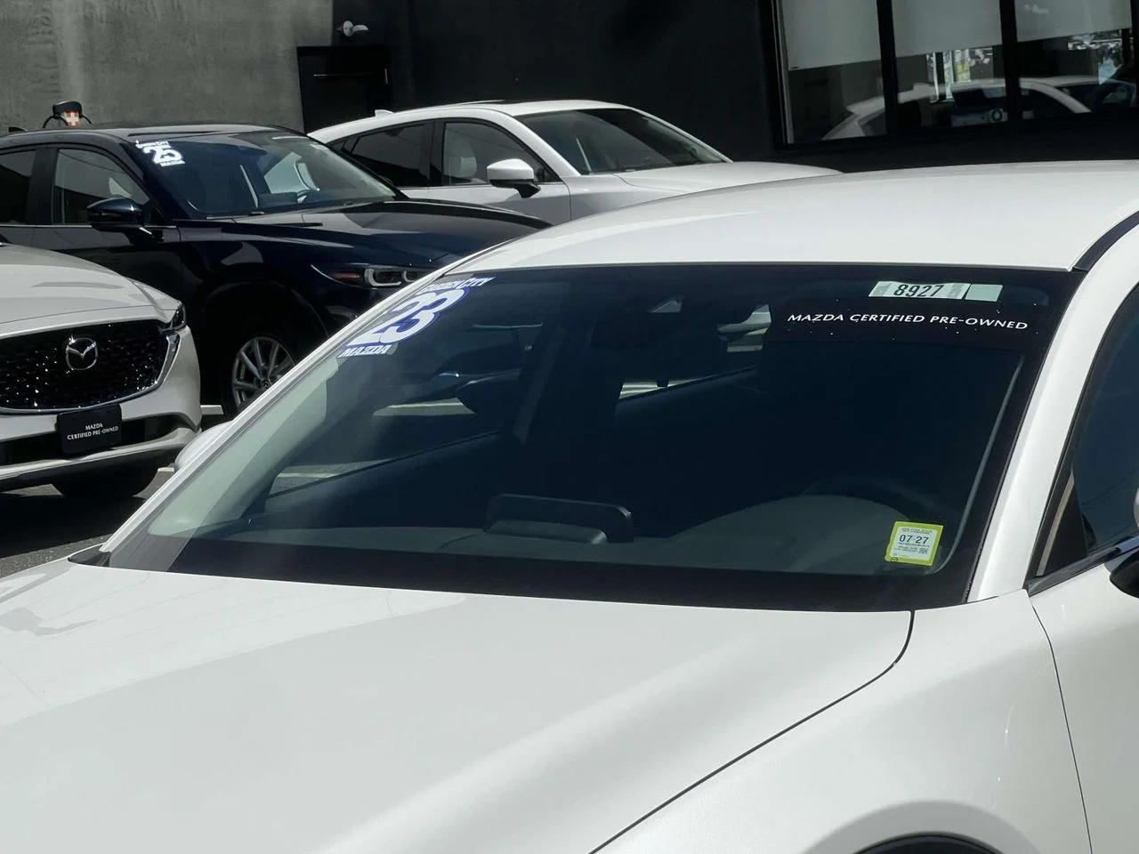 Certified Used 2023 Snowflake White Pearl Mica Mazda 2.5 S image 16