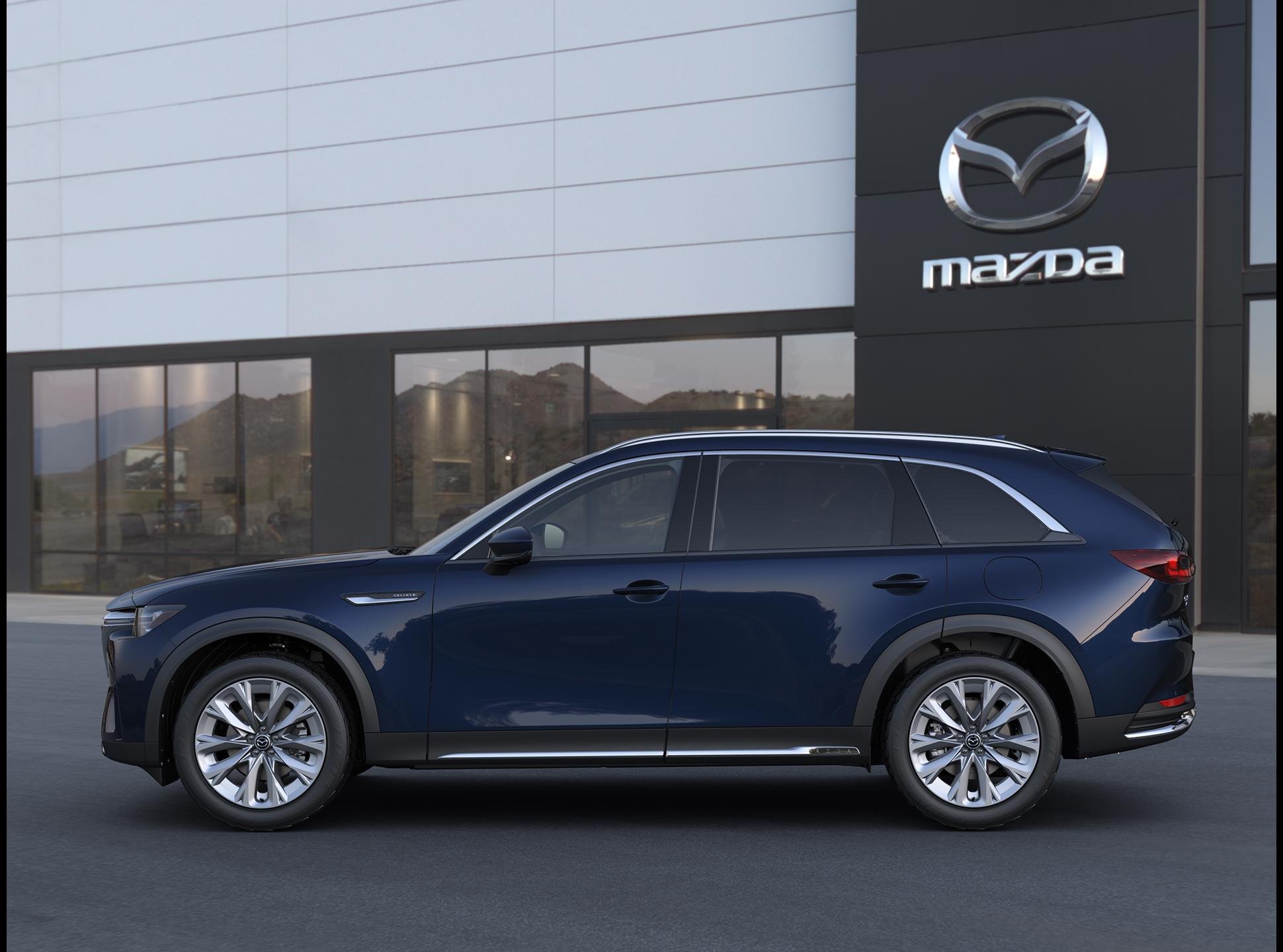 New 2026 Deep Crystal Blue Mica Mazda 3.3 Turbo Premium Plus AWD image 3