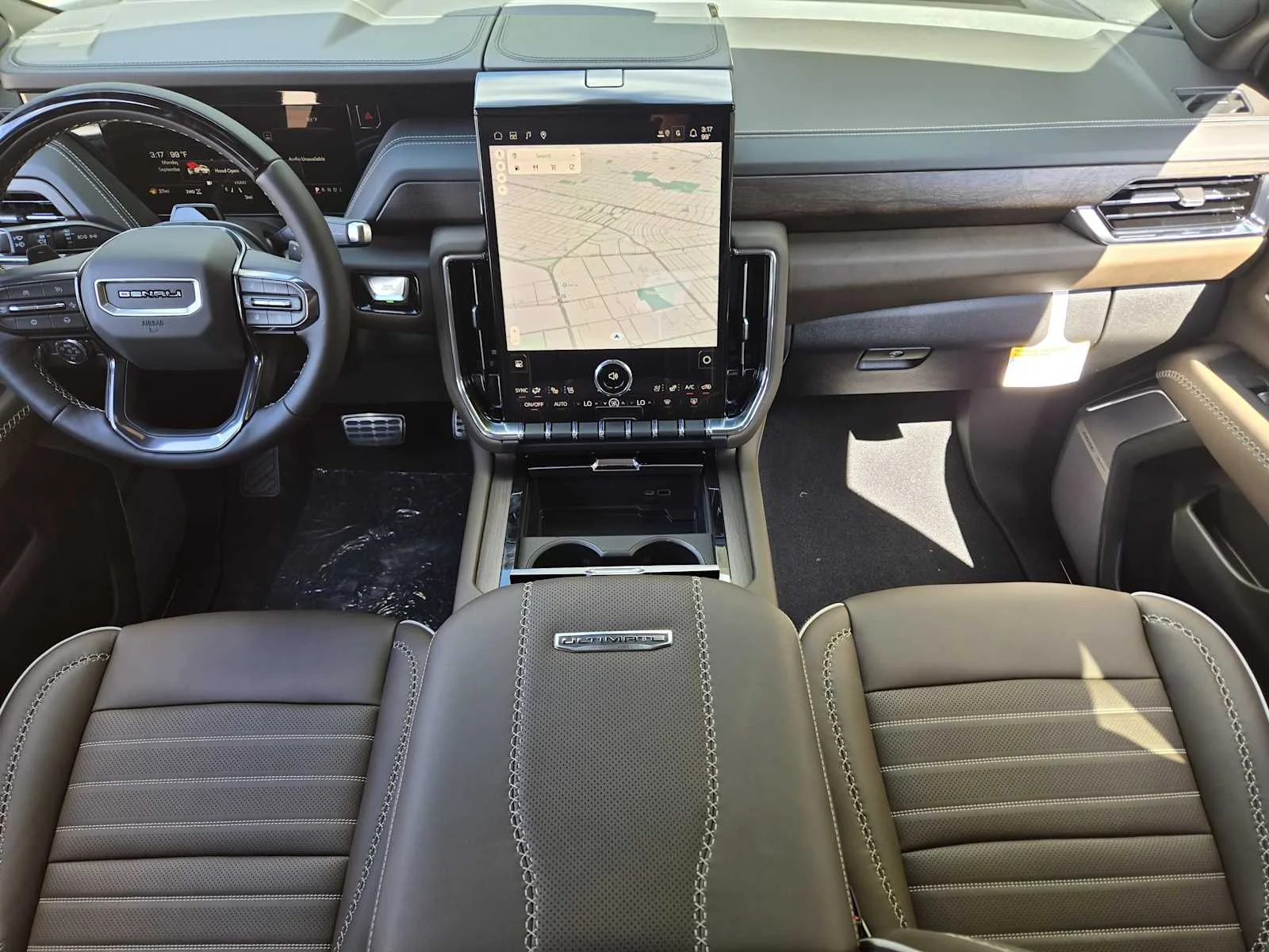 New 2027 Glacier White Tricoat GMC Denali Ultimate image 17