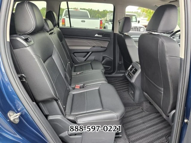 Certified Used 2023 Blue Metallic Volkswagen 3.6L V6 SEL R-LINE image 19