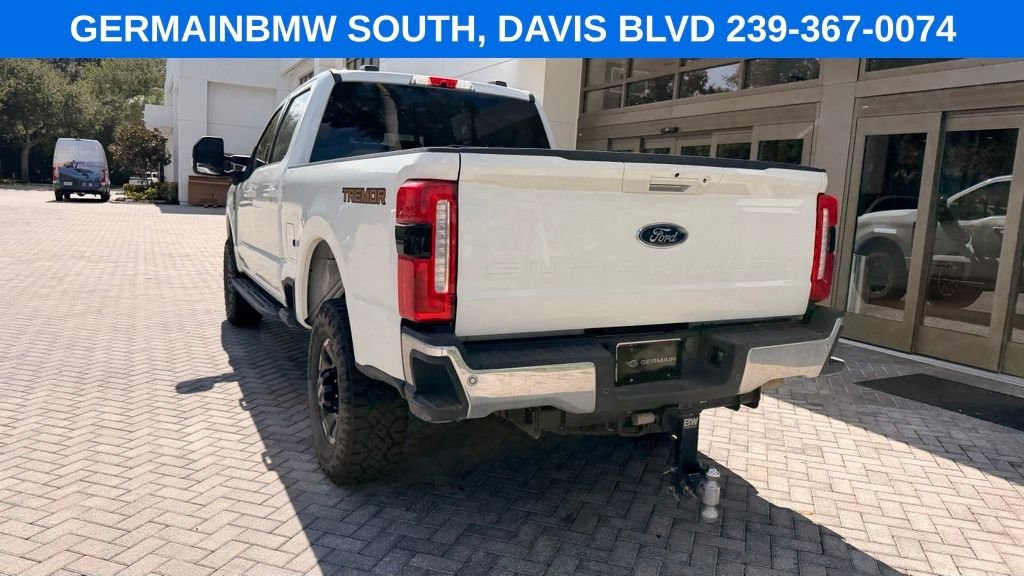 Used 2024 White Metallic Ford Lariat image 23