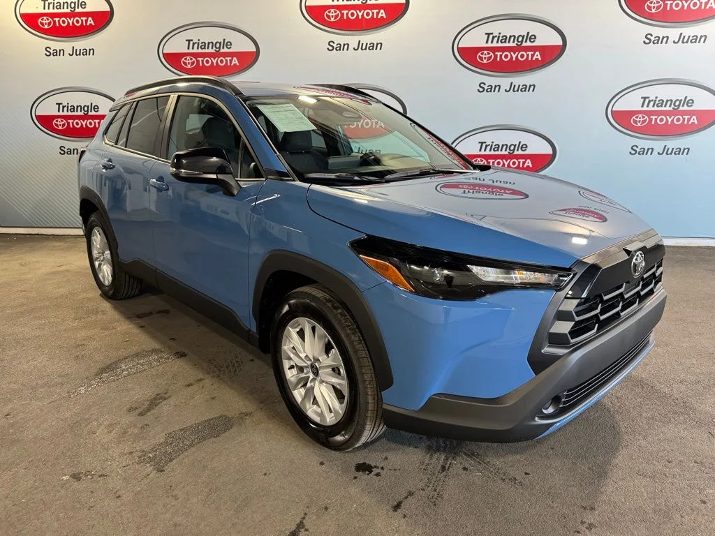 New 2026 Blue Toyota LE image 3
