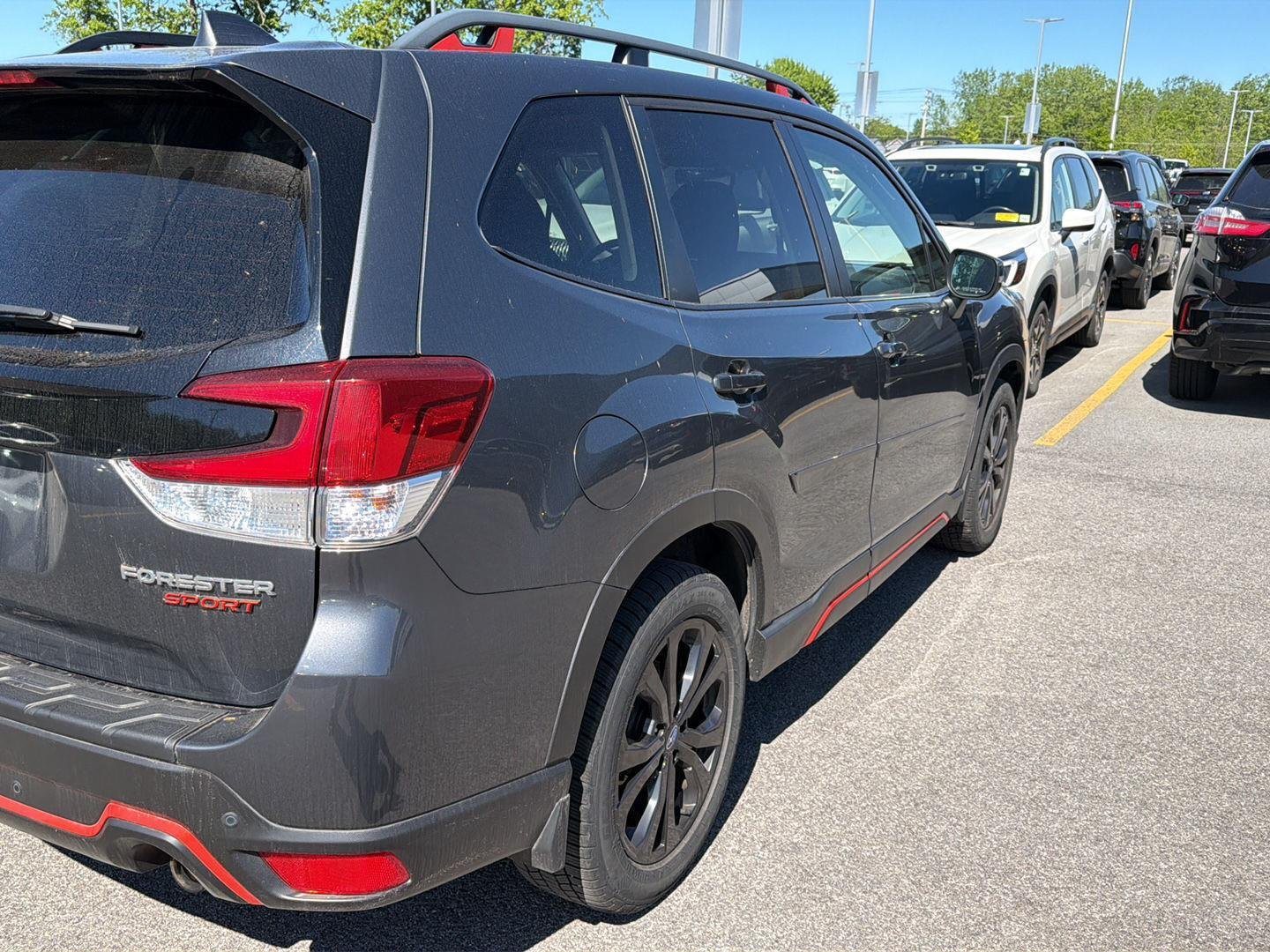 Used 2020 Magnetite Gray Metallic Subaru Sport image 6