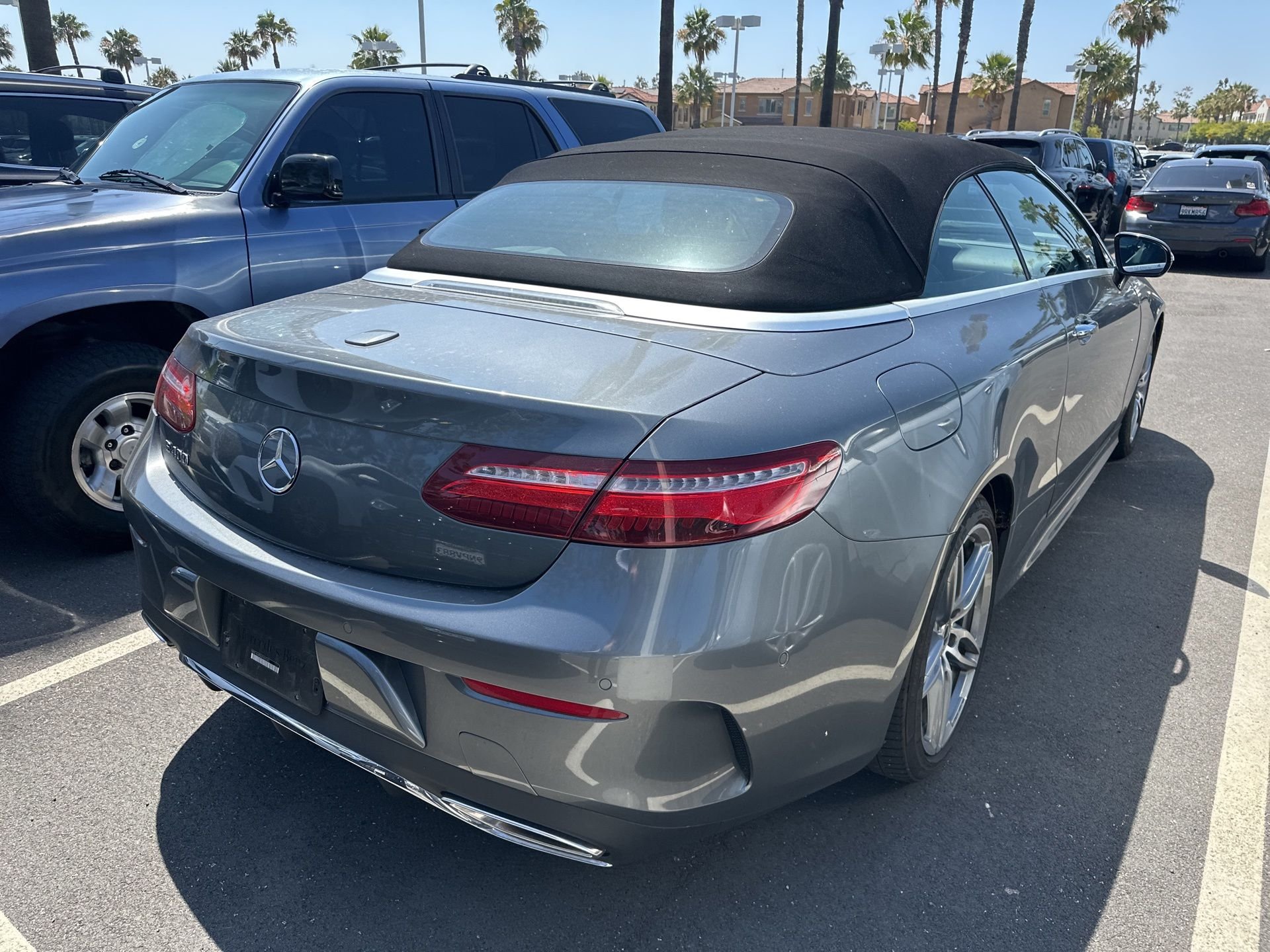 Used 2018 Gray Mercedes-Benz E 400 image 12