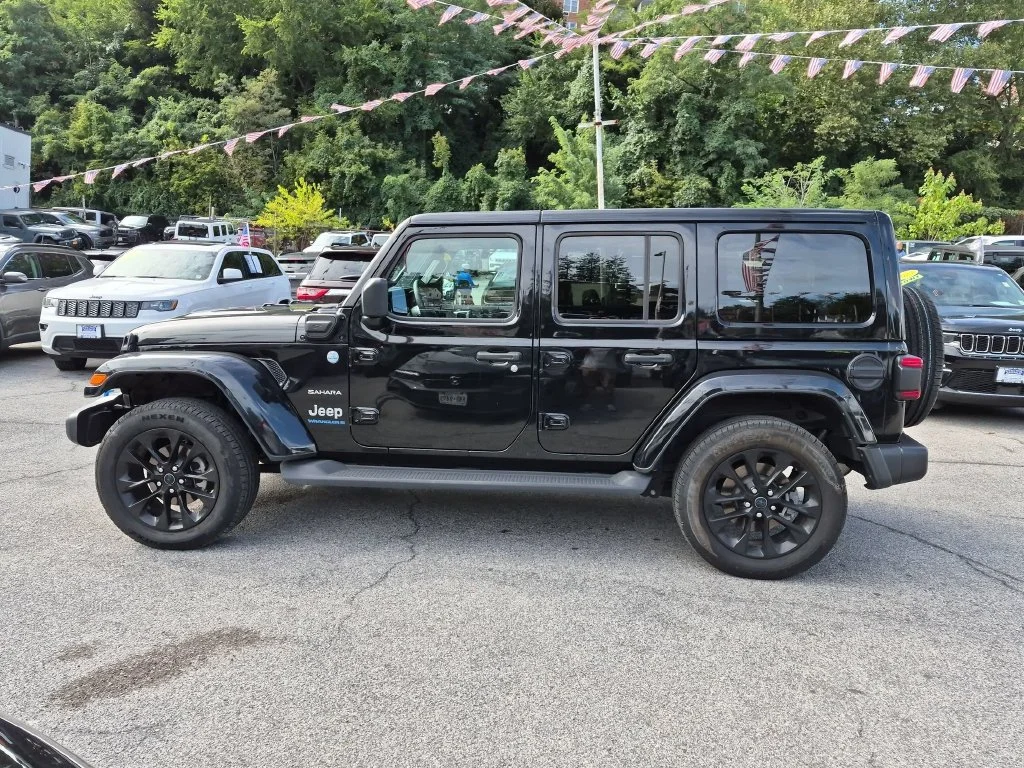 Used 2024 Black Jeep Sahara 4xe image 9