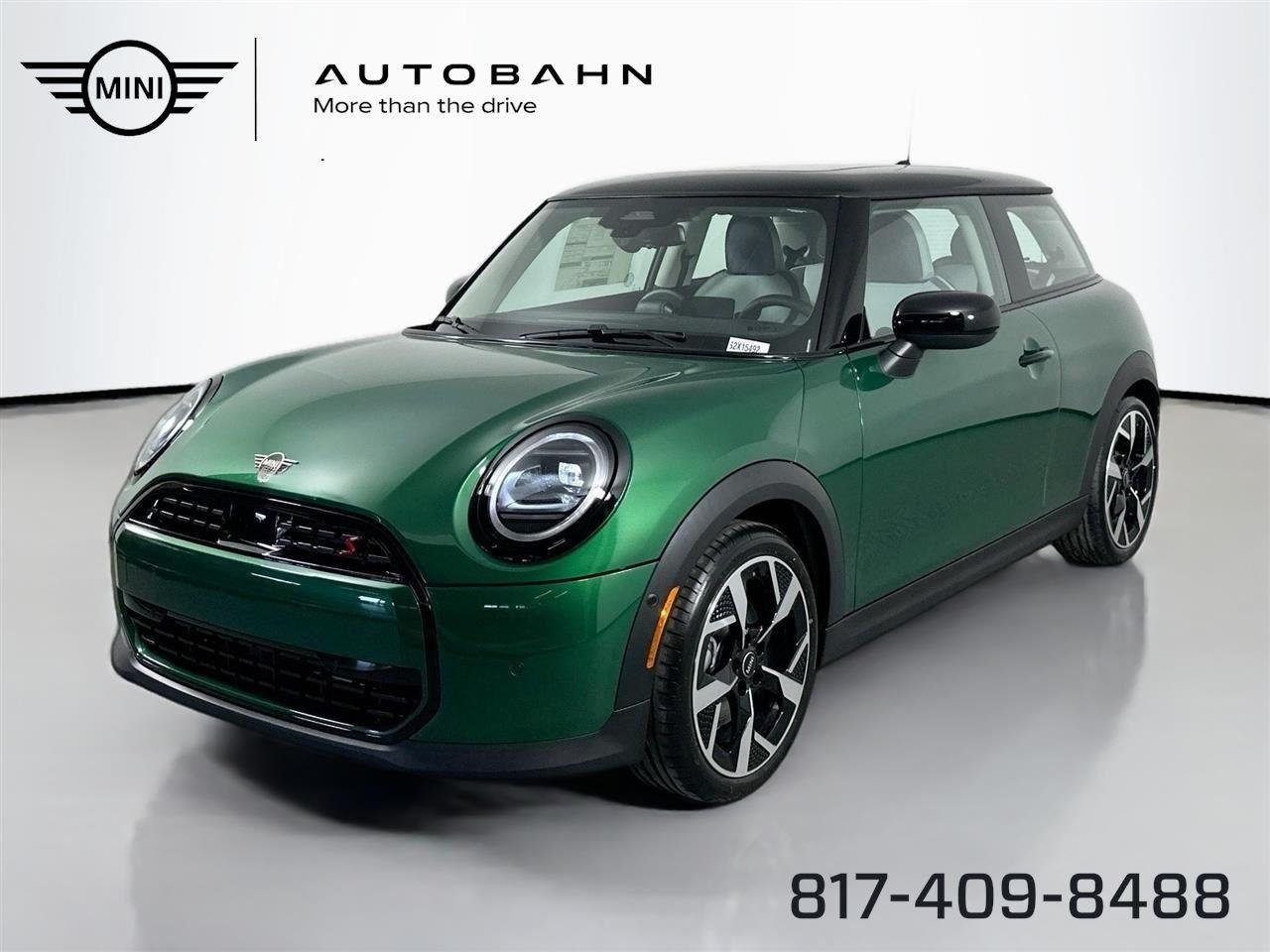 Used 2025 British Racing Green IV Metallic MINI Cooper S image 1