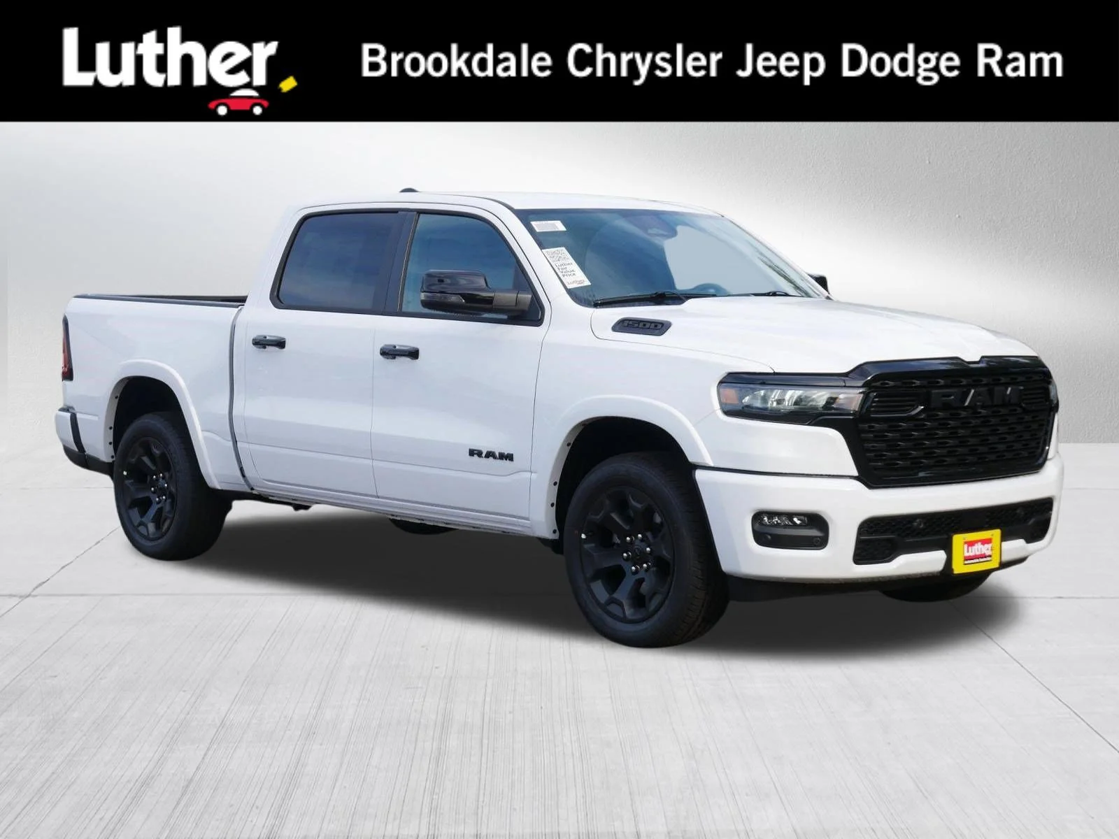 New 2027 Bright White Clear-Coat Exterior Paint RAM Big Horn image 1