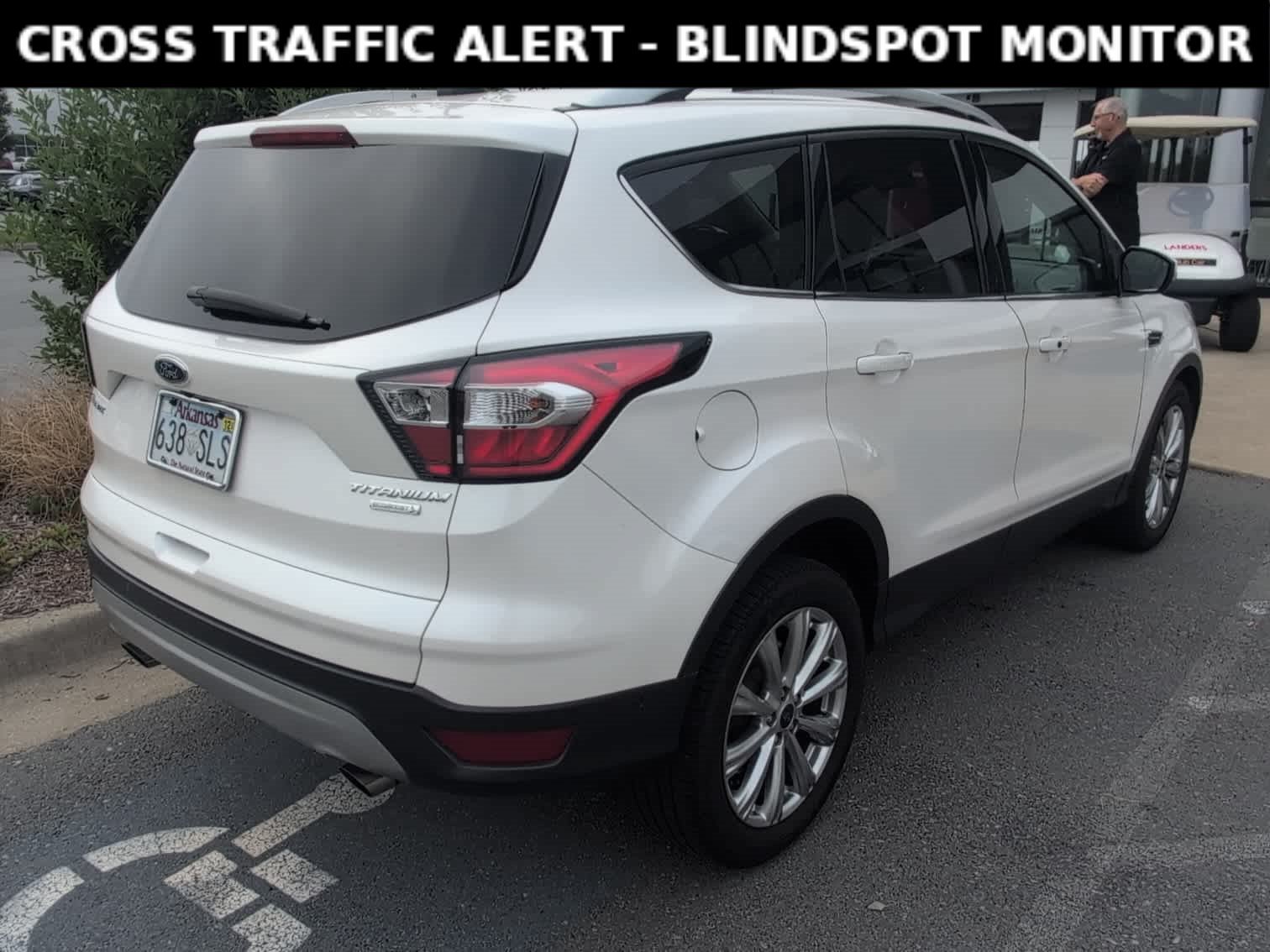 Used 2018 White Platinum Metallic Tri-Coat Ford Titanium image 4