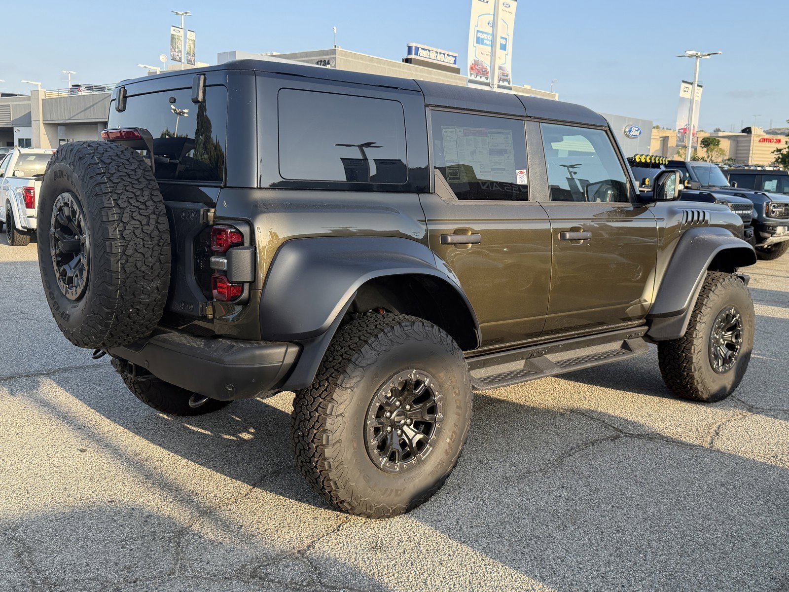 New 2025 Shelter Green Metallic Ford Raptor® image 6