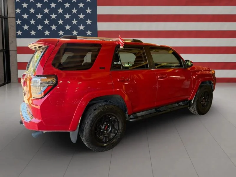 Used 2021 Red Toyota SR5 Premium Sport Utility 4D image 7