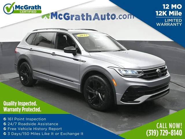 2023 Volkswagen Tiguan 2.0T SE R-Line Black