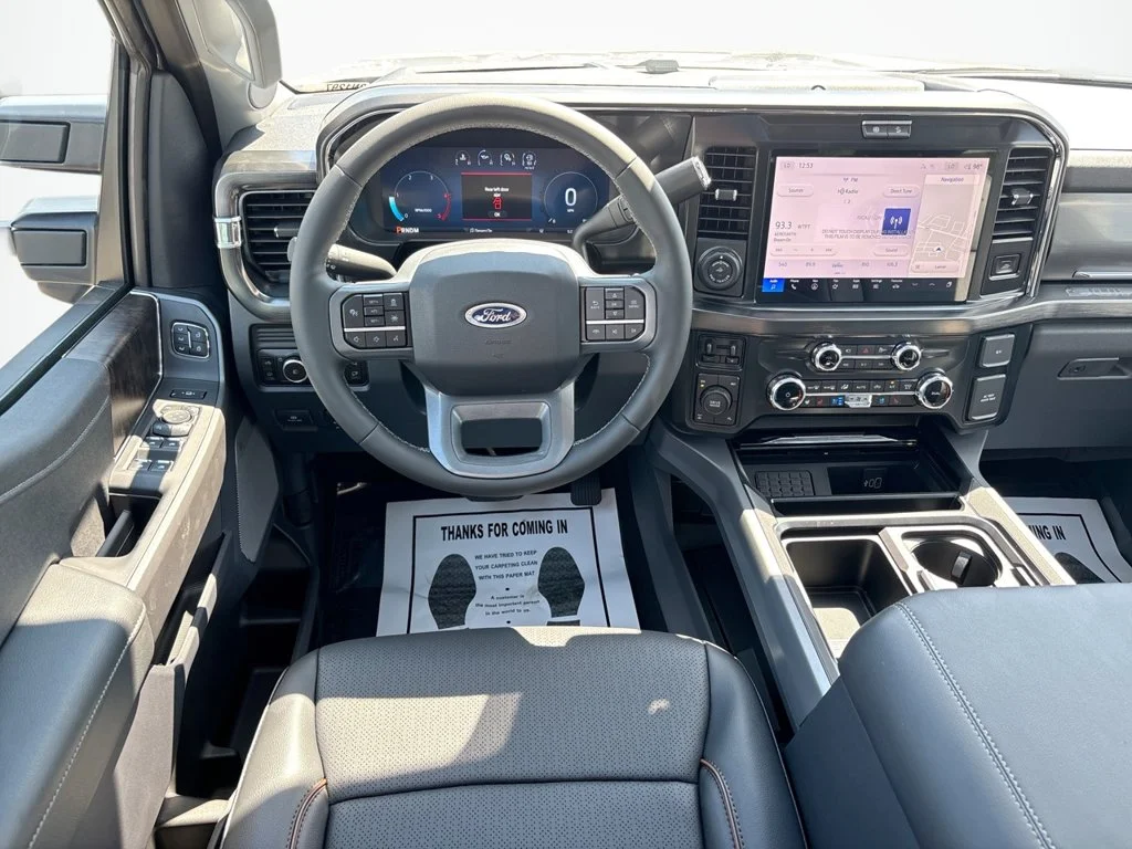 New 2026 Glacier Gray Metallic Tri-Coat Ford F-250® Lariat® image 24