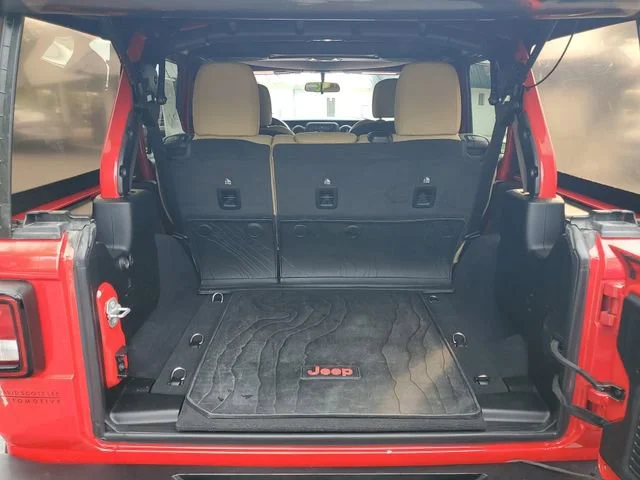 Used 2021 Firecracker Red Clearcoat Jeep Unlimited Willys image 30