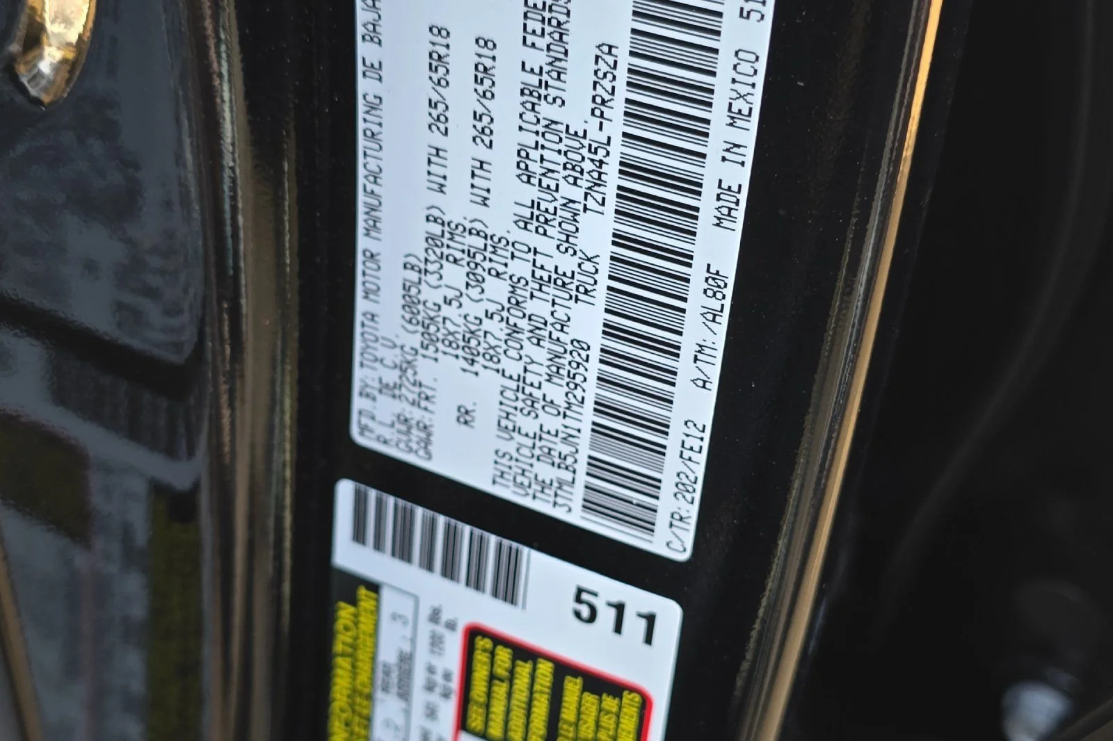 New 2026 Black Toyota TRD Sport image 22