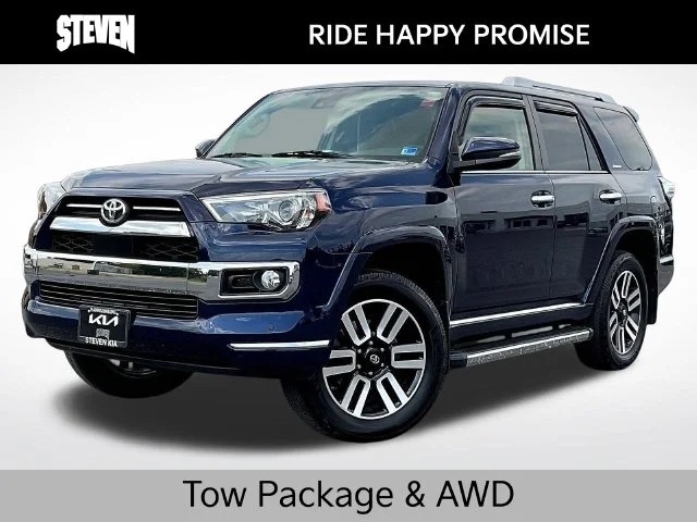 Used 2020 Blue Toyota Limited image 3