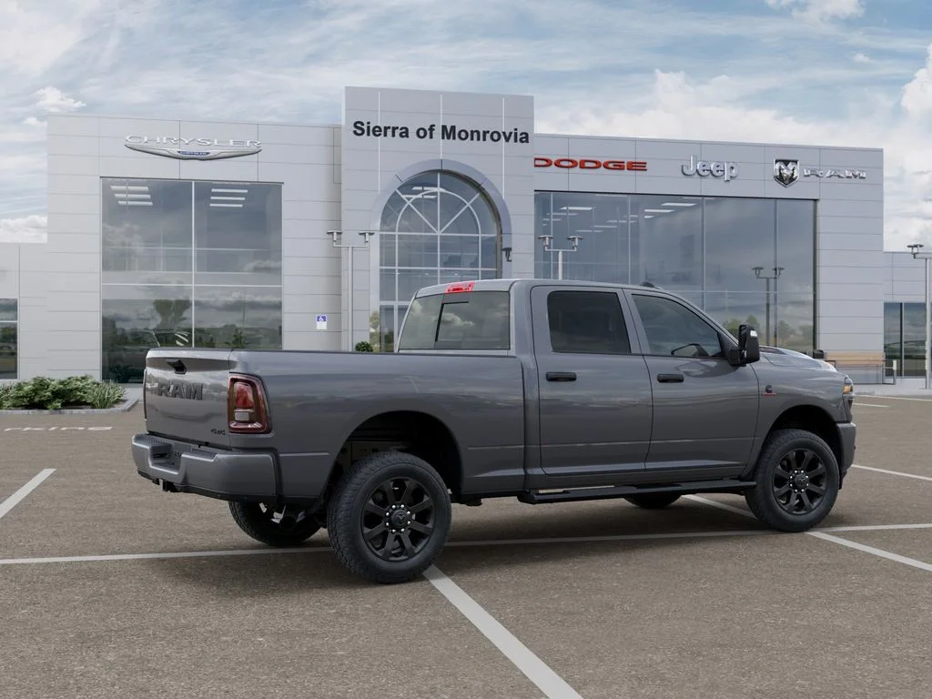 New 2026 Ceramic Gray Clear-Coat Exterior Paint RAM Tradesman image 4