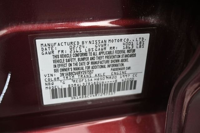 Used 2024 Red Nissan SV image 20