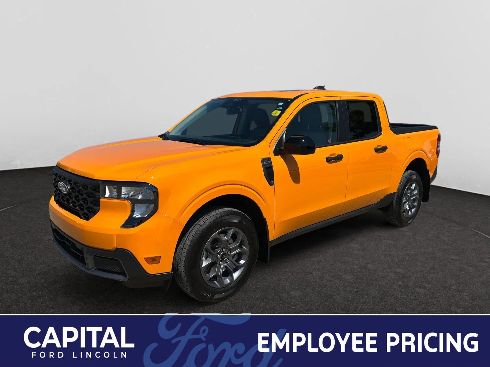 New 2026 Orange Fury Metallic Tri-Coat Ford XLT image 1