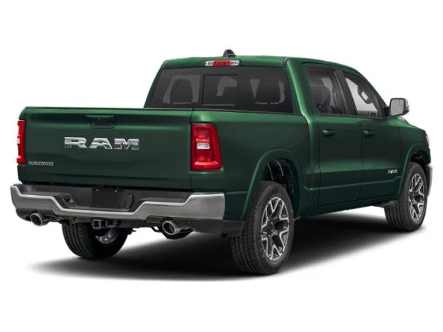 New 2026 Serrano-Green Metallic Exterior Paint RAM Laramie image 2