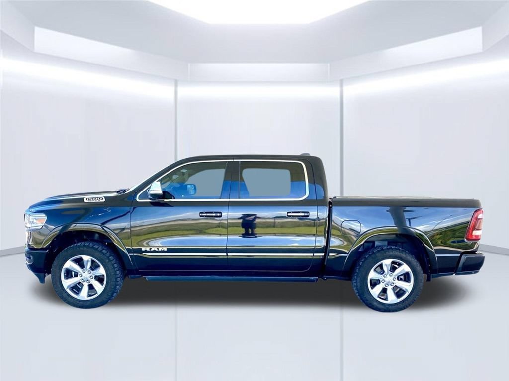 Used 2019 Diamond Black Crystal Pearlcoat Ram Limited image 8