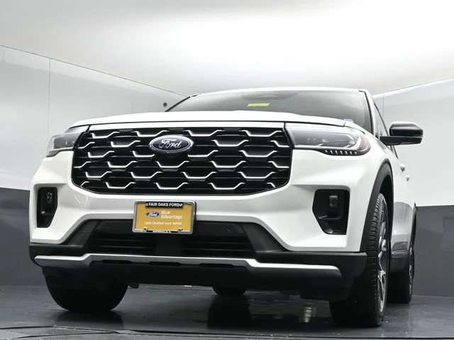 Certified Used 2025 Space White Metallic Ford Platinum image 42