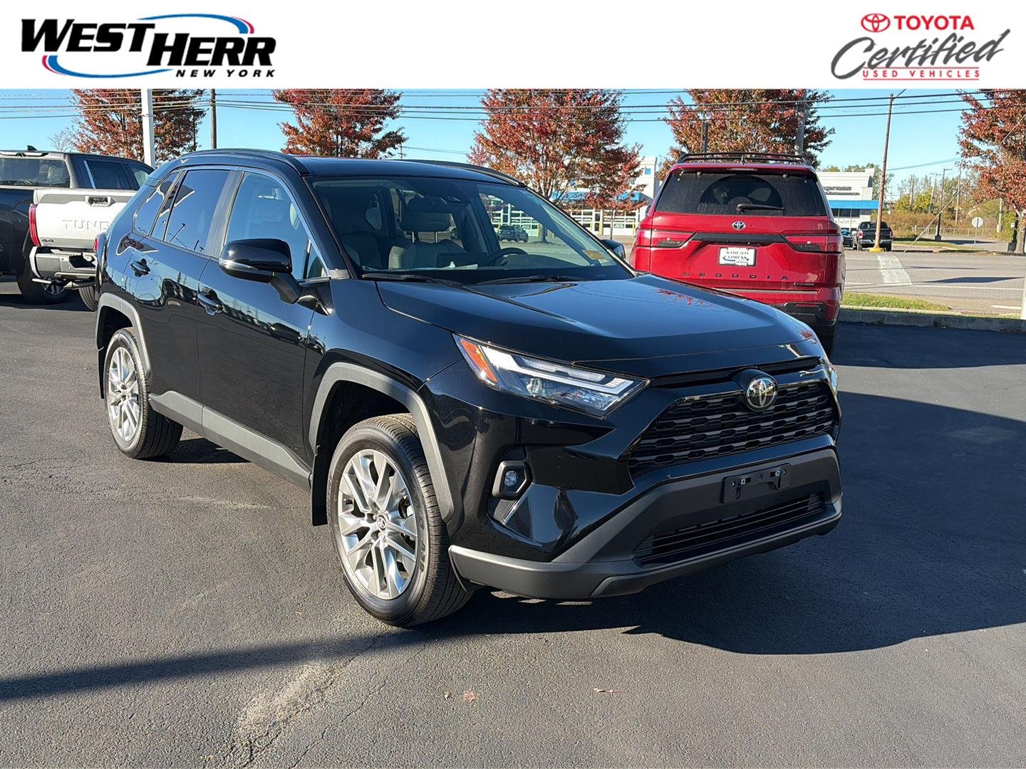 Used 2025 Midnight Black Metallic Toyota XLE Premium image 1