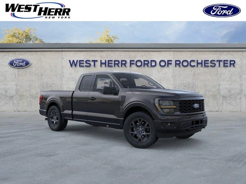 New 2026 Agate Black Metallic Ford STX® image 1
