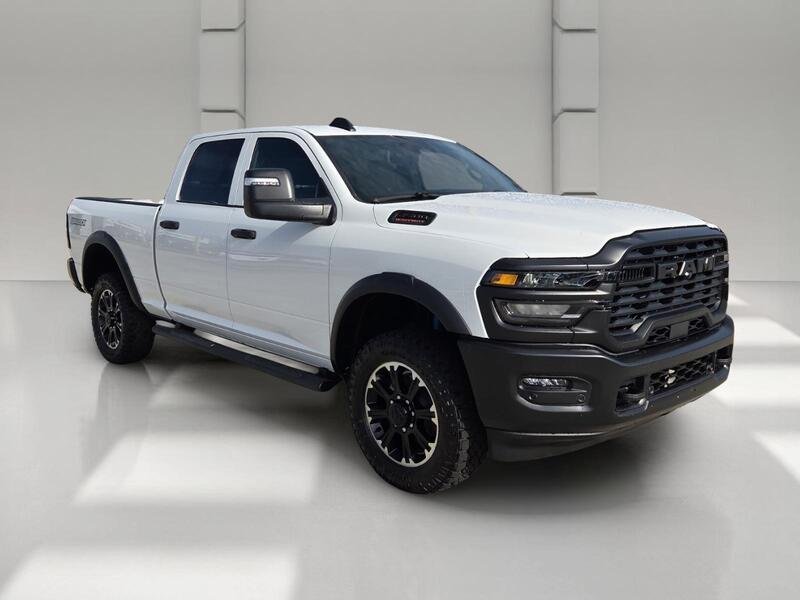 New 2026 Bright White Clear-Coat Exterior Paint RAM WARLOCK 4X4 CREW CAB 6