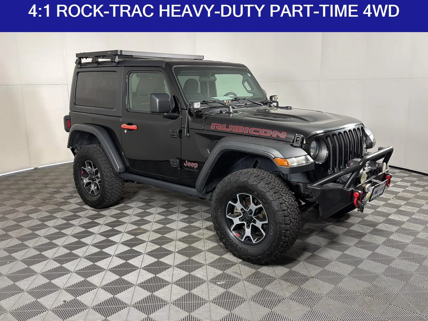 Used 2019 Black Clearcoat Jeep Rubicon image 2