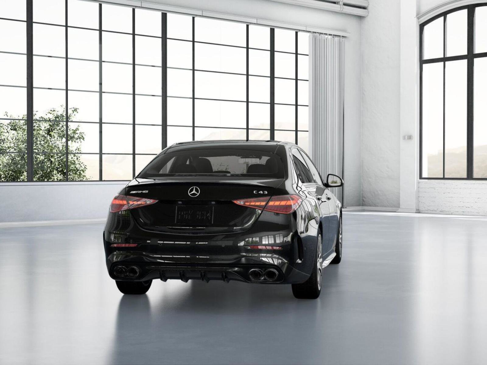 New 2026 Obsidian Black Metallic Mercedes-Benz AMG® C 43 4MATIC® Sedan image 24