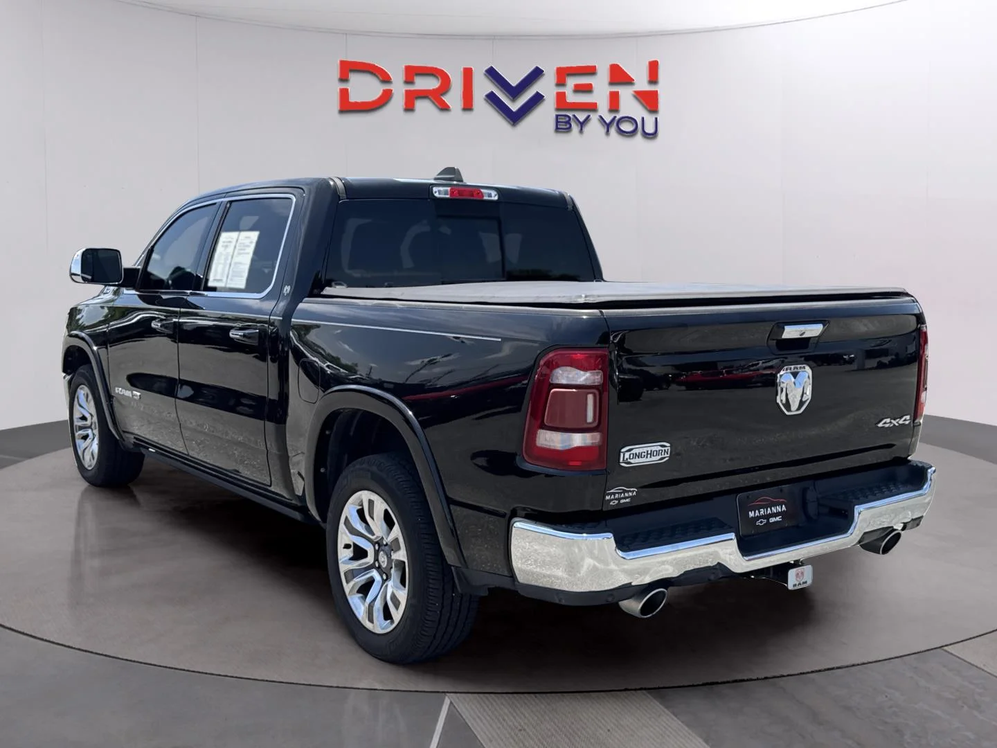 Used 2019 Diamond Black Crystal Pearlcoat Ram Longhorn image 3