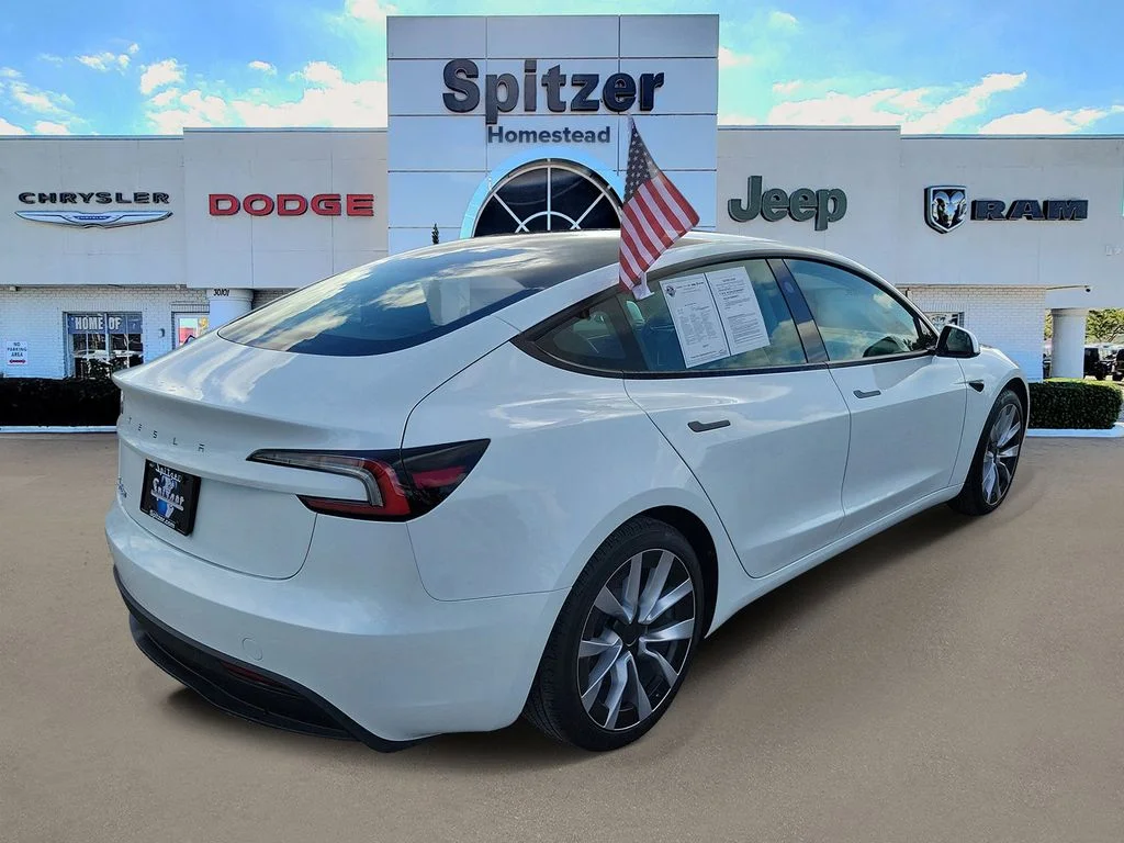 Used 2024 Tesla Model 3 Base with VIN 5YJ3E1EA2RF731906 for sale in Homestead, FL