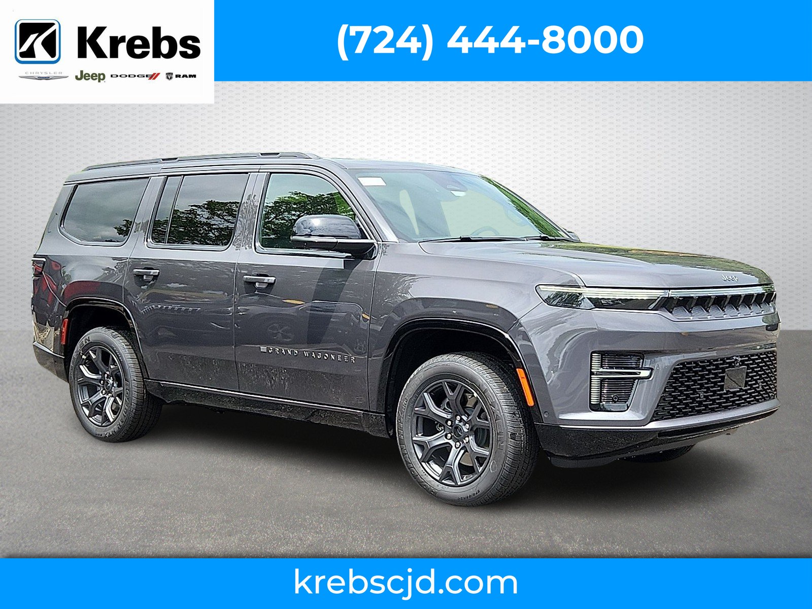 New 2026 Baltic-Gray Metallic Clear-Coat Exterior Paint Jeep Limited Altitude 4x4 image 1